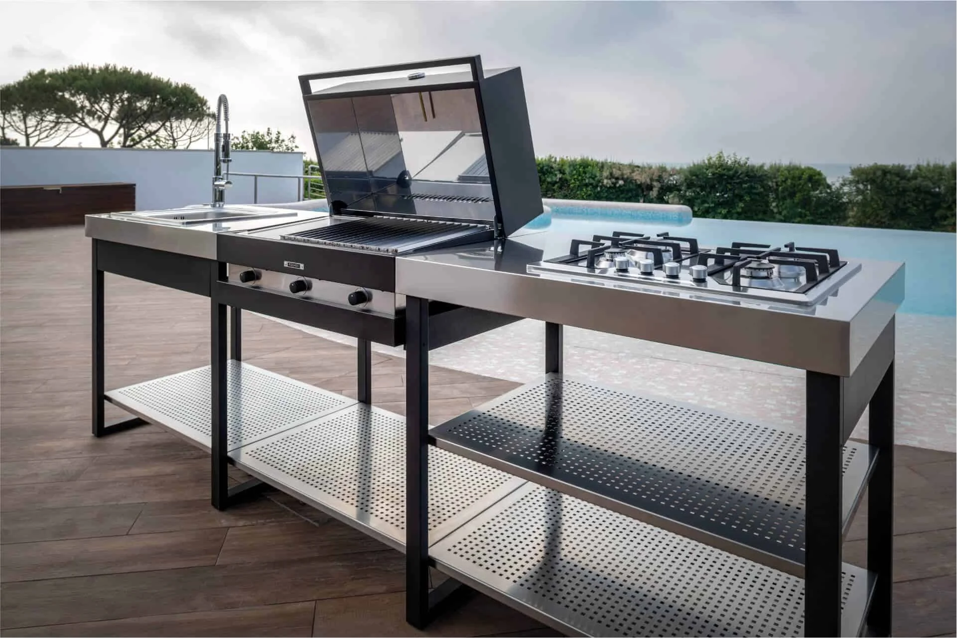 Foghèr / cucine da esterno / Outdoor diciannove Rimini / esterni da vivere